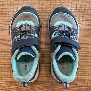 10.5 Merrell Kids Trailquest Navy/Aqua/Pink